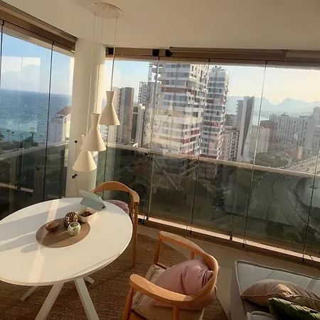 Sky Penthouse Larimar 15th Floor Sea, Salinas & Views Appartement Ifach